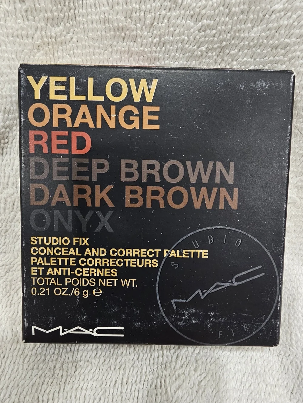 MAC Cosmetics Studio Fix Conceal and Correct Deep Concealer Palette